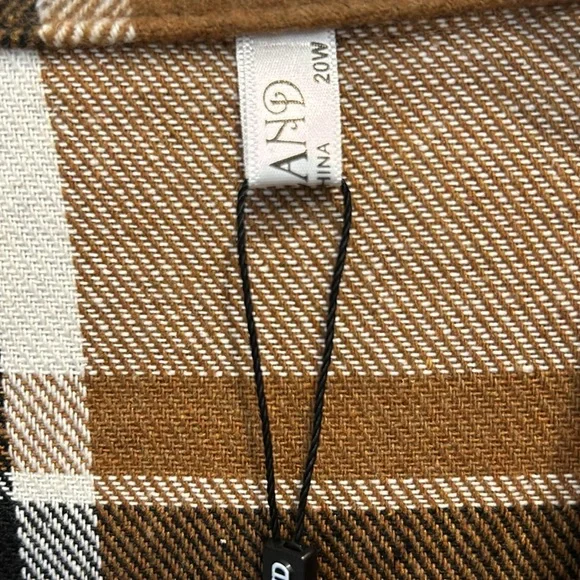 IN’VOLAND long flannel jacket/shirt 20W - Picture 3 of 7